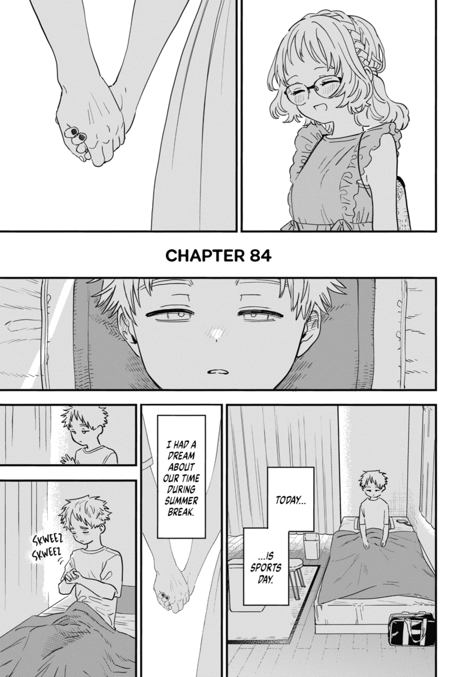 The Girl I Like Forgot Her Glasses, Chapter 84 image 01